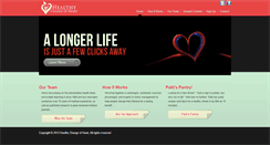 Desktop Screenshot of healthychangeofheart.com